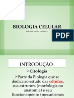 1 - Introdução Biologia Celular