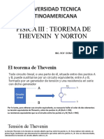 Calculo de Teorema Thevenin y Norton