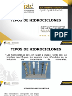 Tipos de Hidrociclones