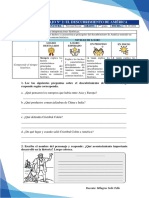 Ficha de Trabajo - Personal Social - Tercer Grado - El Descubrimiento de América