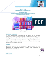 Análisis termodinámico de ciclos de refrigeración