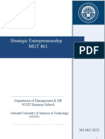 Strategic Entrepreneurship