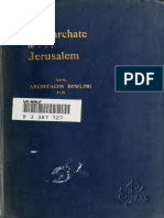 The Patriarchate of Jerusalem (1)