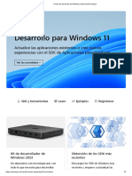 Centro de Desarrollo de Windows - Microsoft Developer