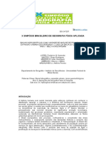 Bacias Hidrográficas como unidade de análise dos processos de urbanização desordenados - o caso da bacia do corrego do nado - Belo Horizonte - MG