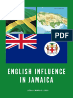 The influence of English in Jamaica