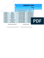 Formato de Datos de Entrada y Salida Del Sistema