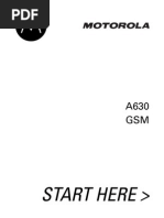 Start Here : A630 GSM