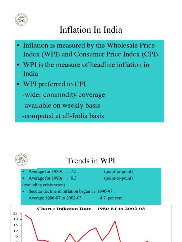 Inflation in India - PPT (Compatibility Mode) | PDF