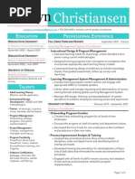 1 Jacklyn Christiansen Resume