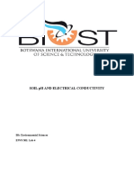 Soil PH and Electrical Conductivity