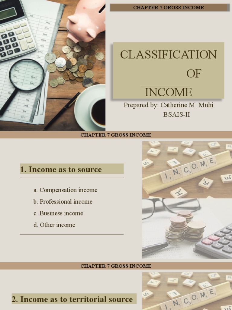Classification and Computation of Taxable Income | PDF | Gross Income