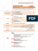 1st Term Exam Materials 2022 - 2023 - G3