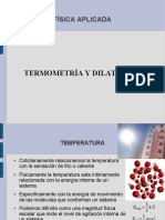 Termometria y Dilatacion