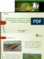 Presentación Proyecto AUP, Montero.