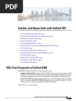 Transfer and Queue Calls With Unified CVP: Ivrs From Perspective of Unified Icme