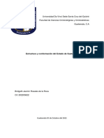 Estructura y Conformación Del Estado de Guatemala