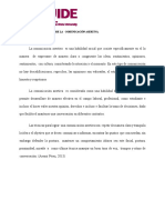 Tarea 3. - Comunicación Asertiva