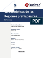 Tarea 2.2 Caracteristicas de Las Regiones Prehispánicas