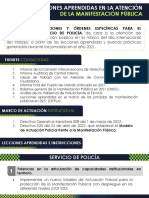 Lecciones Aprendidas Vi Manifestación Publica