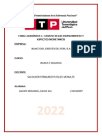 (AC-S04) Tarea Académica 1 - Ensayo de Los Instrumentos y Aspectos Monetarios