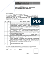 Anexo #02 Declaracion Jurada para El Personal Contratado Bajo La Modalidad de CAS 02 10 2019