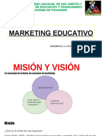 Marketing Educativo_vision y Mision