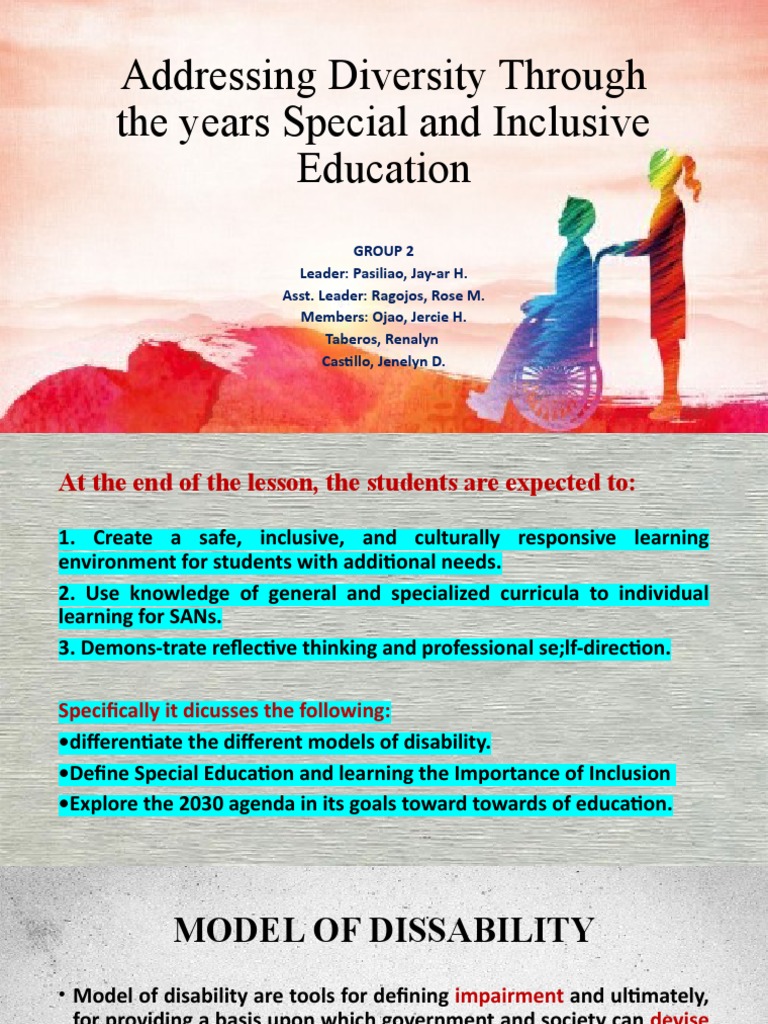 Understanding Disability Models in Education | PDF | Special Education ...