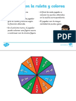 Juego de La Ruleta de Fracciones