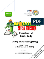 MoDe-SPED - CWID Functions of Body Parts