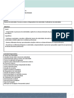 Plano de Ensino: Projeto: Disciplina: Carga Horária