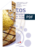 SCHMIDT H., L. (ed), Datos historicos de la bioetica en latinoamerica, 2012