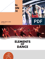 LESSON 1.2 Elements of Dance