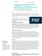 TIMI) Risk Score Assessment for Complications 