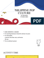 Philippine Pop Culture 1pptx