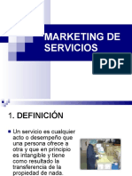 Marketing de Servicios