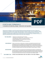 DHI Coast Marine Ports Terminals OverView Flyer