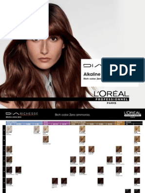 L'Oréal Professionnel DIA Richesse Color Chart; August 2014