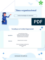 Sustentación Clima Organizacional (Sena)