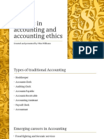 Careers in Acounting and Accounting Ethics