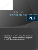 Problem and Soultion Part 1