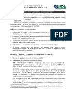 Etapa 1 - Instruções, Orientações e Tema para Elaboração Do Ensaio Teórico