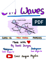 E M Waves New Notes