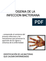 Patogenia bacteriana: factores y mecanismos de infección
