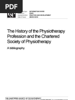 Download History Physiotherapy CSP PD021 by Michael Diet Greco SN60544113 doc pdf