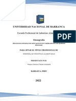 Monografía - Liofilizacion de Papa. Final