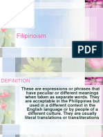 Filipino Is M