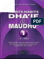 Hadits-Hadits Dhaif Dan Maudhu 1 (Abdul Hakim Abdat)