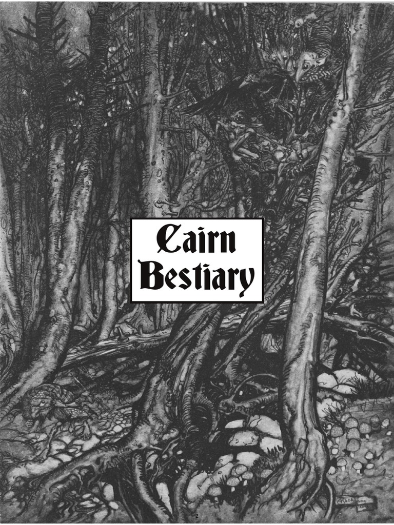 Cairn Bestiary: Classic RPG Creatures | PDF | Dragon | Snake