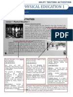 Self Testing Activities Lesson 1